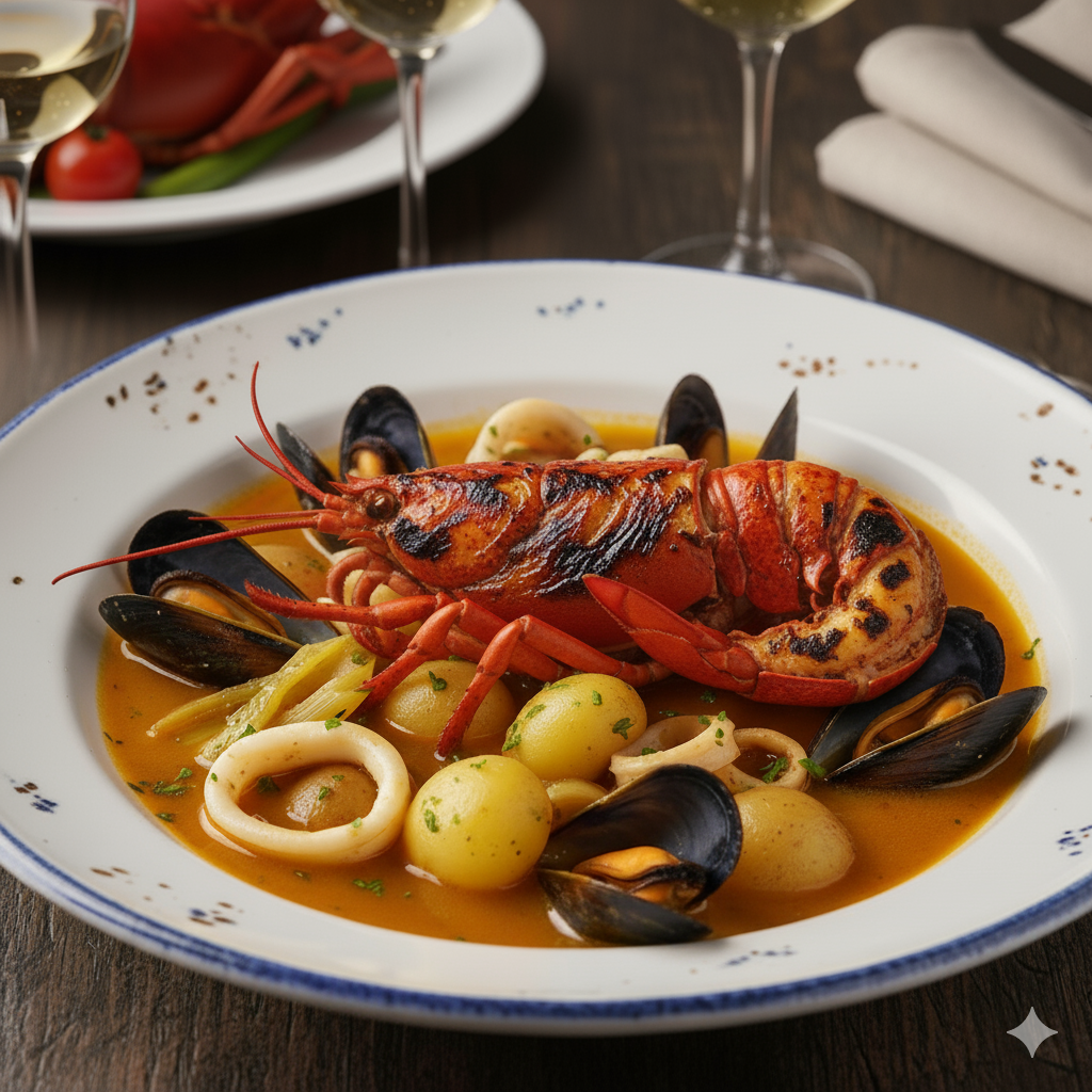 オマール海老のロティ