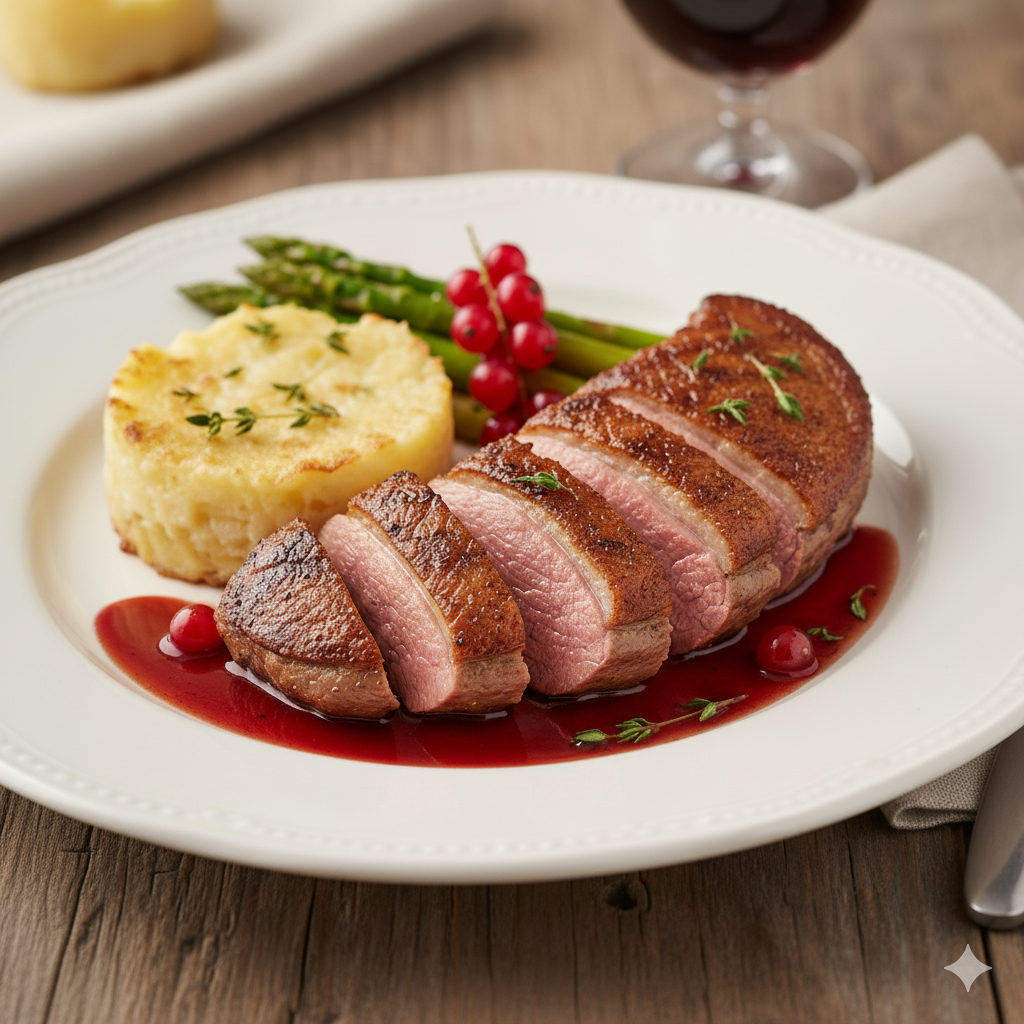 鴨胸肉のロティ